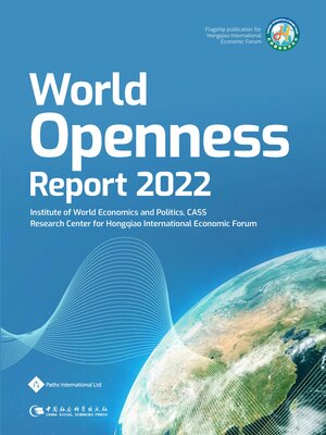 cover image of World Openness Report 2022